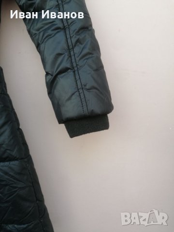 Оригинално Пухено яке Donna Karan New York -DKNY  , размер 8 години , снимка 6 - Детски якета и елеци - 38750591