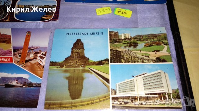 ЛОТ 4 СТАРИ ПОЩЕНСКИ КАРТИЧКИ ТЕМА ГРАДОВЕ ЛАЙПЦИГ МАРСИЛИЯ ЮЖНА АФРИКА ЕКЗОТИКА КУРОРТИ 6529, снимка 2 - Филателия - 38790405