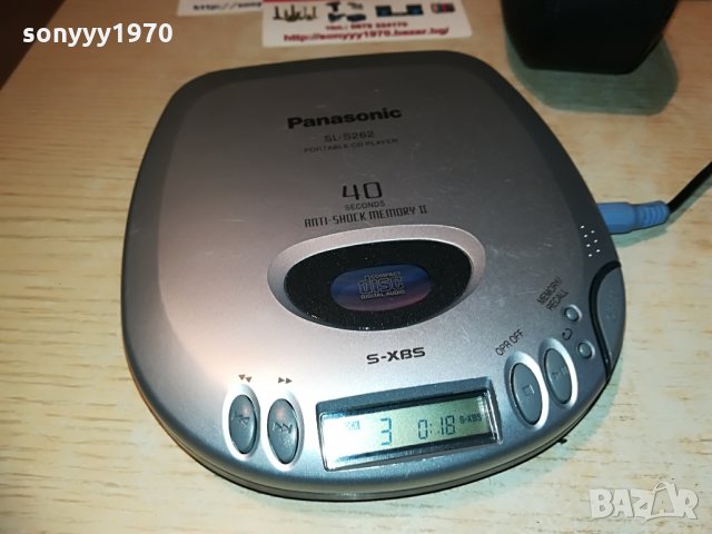 sony sl-s262 discman-made in japan, снимка 3 - MP3 и MP4 плеъри - 28738675