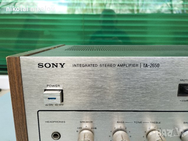 Sony TA-2650 , снимка 2 - Ресийвъри, усилватели, смесителни пултове - 40227830