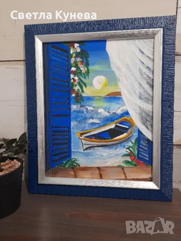 картина с маслени бои , снимка 7 - Картини - 48839394