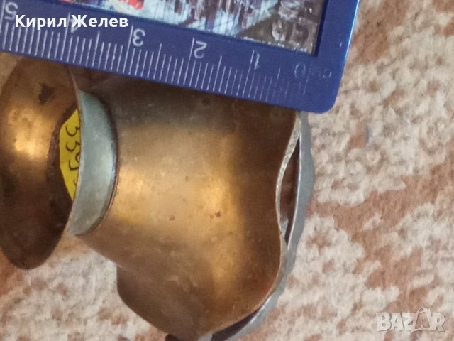 Стара бронзова кошничка малка 33952, снимка 7 - Колекции - 38813840