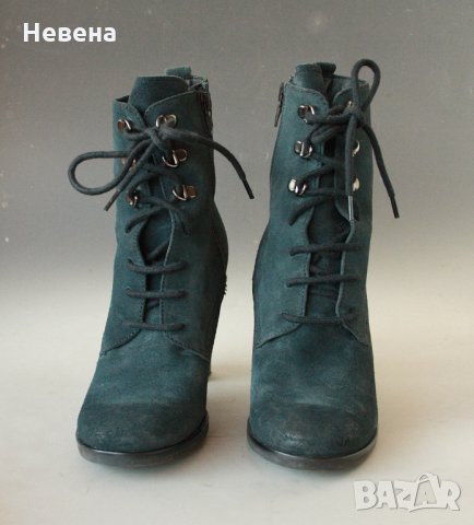 Дамски Боти Сини Геокс, номер 38, снимка 3 - Дамски боти - 32317966