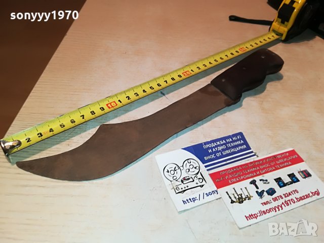 стар нож-кукри/сатър 30см 2007211153, снимка 13 - Антикварни и старинни предмети - 33573357