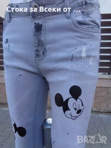 Дънки размер С/М, снимка 3 - Дънки - 52428015