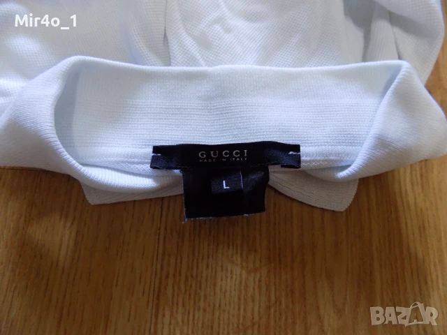 тениска gucci риза туника блуза фанела потник худи елек дамска оригинална L, снимка 5 - Тениски - 51140555