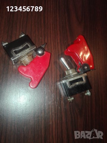 ЦК ключ с предпазител  10A червен