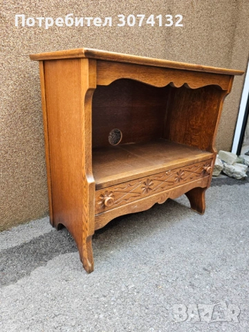 Аудио шкаф в стил Рустик, снимка 3 - Шкафове - 53566396