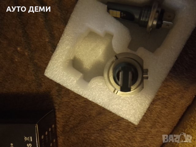 **ТОП* 2броя H7 ЛЕД крушки с 12 светодиода светещи в бяла светлина за фар на кола автомобил джип ван, снимка 6 - Аксесоари и консумативи - 39068698