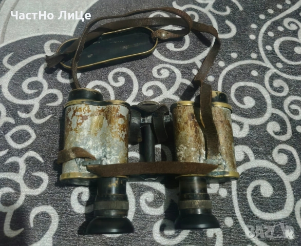 Военен Бинокъл Goerz Berlin Arme-Trieder, снимка 4 - Екипировка - 53125815