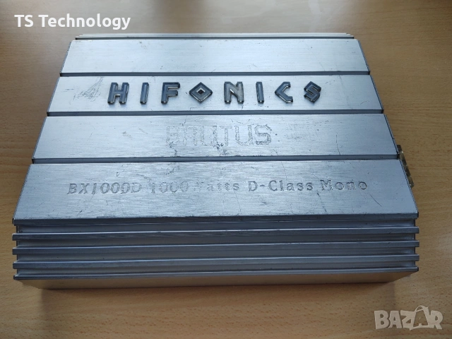 HIFONICS BRUTUS BX1000D D-Class Mono /моноблок/ автомобилен усилвател