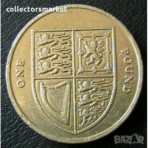 1 паунд 2012, Великобритания