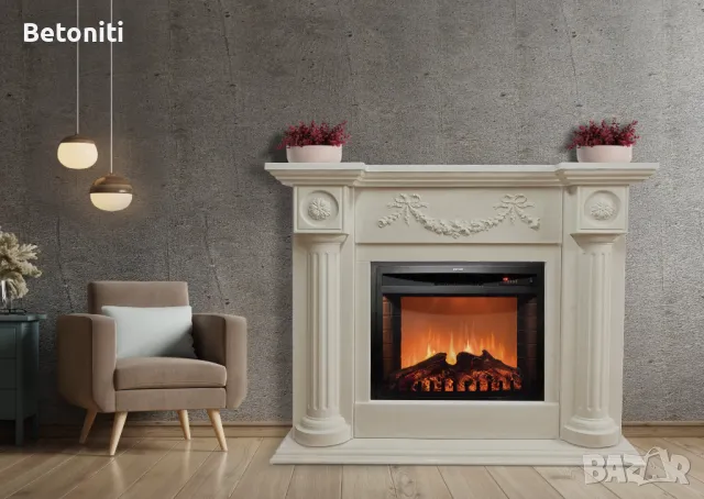 Облицовка за камина, декорация за огнище 