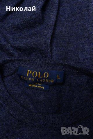 polo ralph lauren men's pullover л, снимка 3 - Пуловери - 34733509