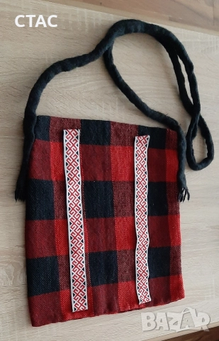 Нова ,битова торбичка,от автентичен, вълнен плат иДве ножчета от 80-те/7лв двете