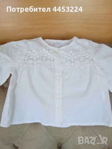 Бебешки ризки, снимка 2 - Бебешки блузки - 51531374
