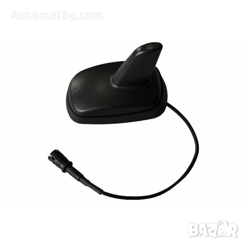 Автомобилна антена Automat, тип акула, AM-FM, DIN, 12V Черна, снимка 3 - Аксесоари и консумативи - 27071771