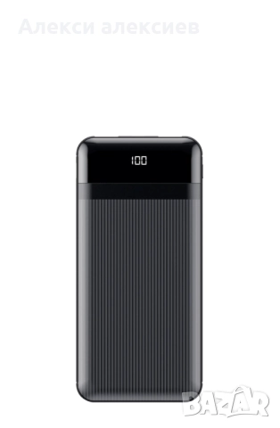 Schwaiger плоска външна батерия с индикатор за капацитет в пластмасов корпус 10 000 mAh, снимка 2 - Друга електроника - 52240779