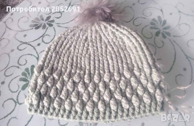 Шапки.Ръчно плетиво,безшевни.НОВИ, снимка 4 - Шапки - 43490685