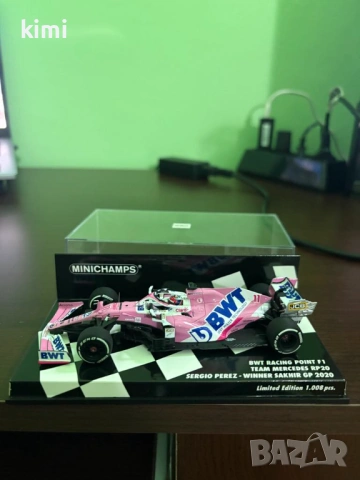 продавам колекция формула 1 на Sergio Perez minichamps 1.43, снимка 7 - Колекции - 53487638