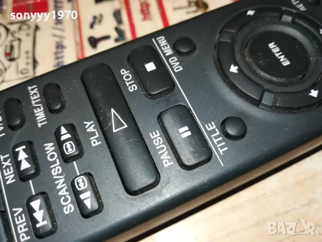 SONY RMT-D115P REMOTE CONTROL-ВНОС SWISS 1506250836, снимка 14 - Дистанционни - 50669827