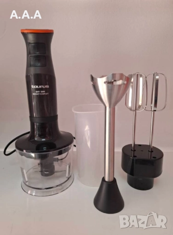 Пасатор Taurus BAPI 1200 ROCKET COMPLET 3в1 1200W, снимка 2 - Чопъри и пасатори - 52275441