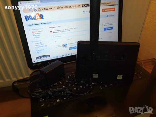 huawei router 4g-за сим карта 2709222004, снимка 11 - Мрежови адаптери - 38139729