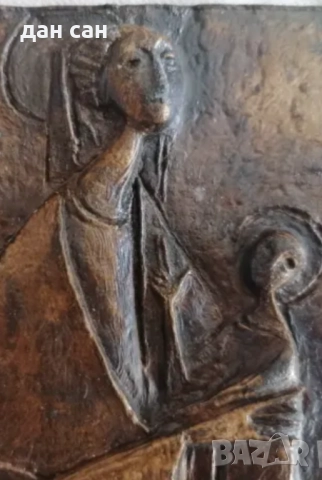 Бронзови медни скулптури релефи плакети , снимка 7 - Колекции - 25364955