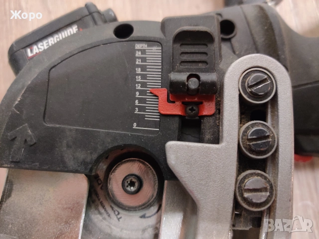 Мини циркуляр WORX, снимка 3 - Други инструменти - 53327831