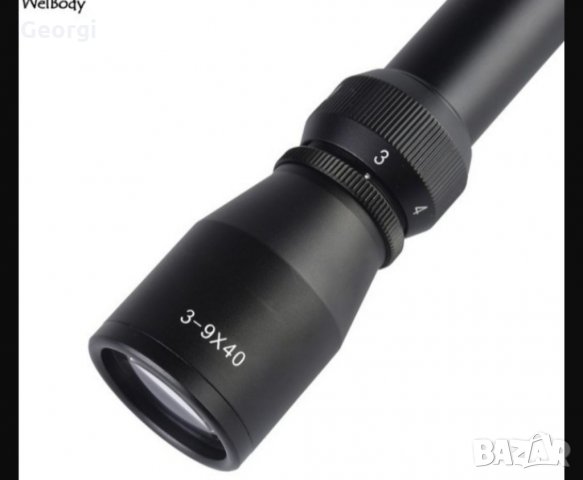 Нова Оптики за въздушна пушка 3х9х40, снимка 5 - Въздушно оръжие - 35042021