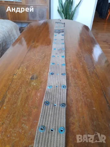 Стар Военен колан #3, снимка 5 - Антикварни и старинни предмети - 47444606