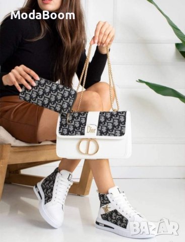 💯Dior Два Цвята Дамски Комплект💯, снимка 2 - Маратонки - 44086990