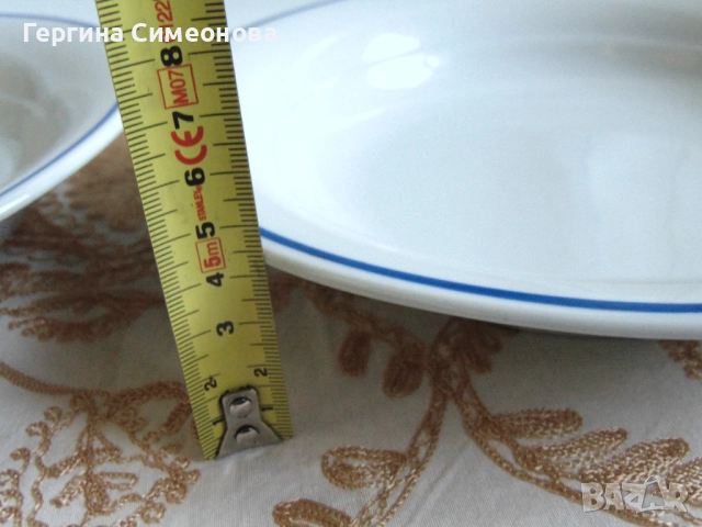 Стар порцелан, снимка 2 - Чинии - 52425043