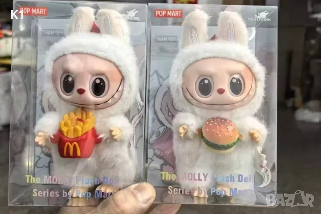 Labubu играчка 17см, Лабубу плюшена играчка