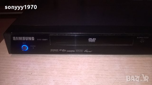 SAMSUNG DVD-1080P7 HDMI DVD PLAYER-ВНОС ШВЕИЦАРИЯ, снимка 5 - Ресийвъри, усилватели, смесителни пултове - 27435999