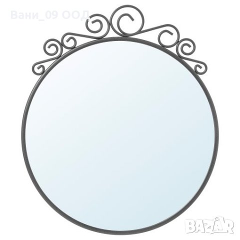 Огледало със стоманена рамка с орнаменти, снимка 2 - Декорация за дома - 38108148
