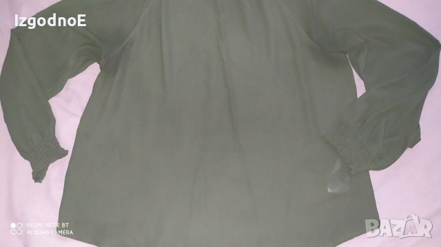 XL-XXL официална блуза, туника зелена, снимка 3 - Туники - 37058789
