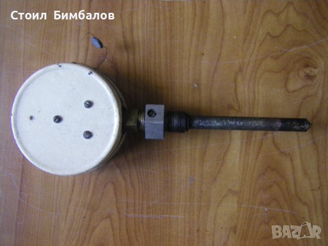 Немски промишлен термометър GPE , 0/+120 °C с диаметър ф 100мм., снимка 4 - Други машини и части - 42977752