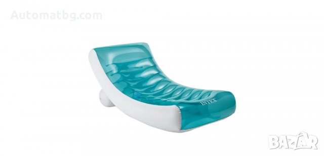 Надуваем дюшек INTEX, светло син Automat