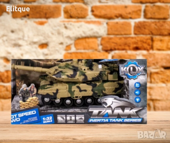 Детски инерционен танк със звук и светлина, снимка 6 - Други - 52745018