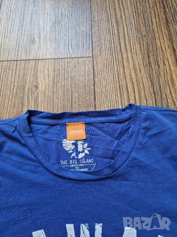 Страхотна мъжка тениска HUGO BOSS размер S , снимка 4 - Тениски - 50902113