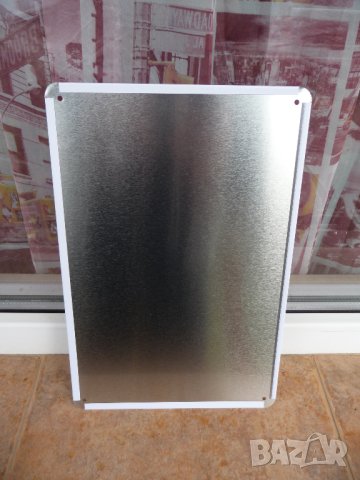 Метална табела кафе меню различни кафета мляко еспресо уиски вода, снимка 3 - Декорация за дома - 43105670