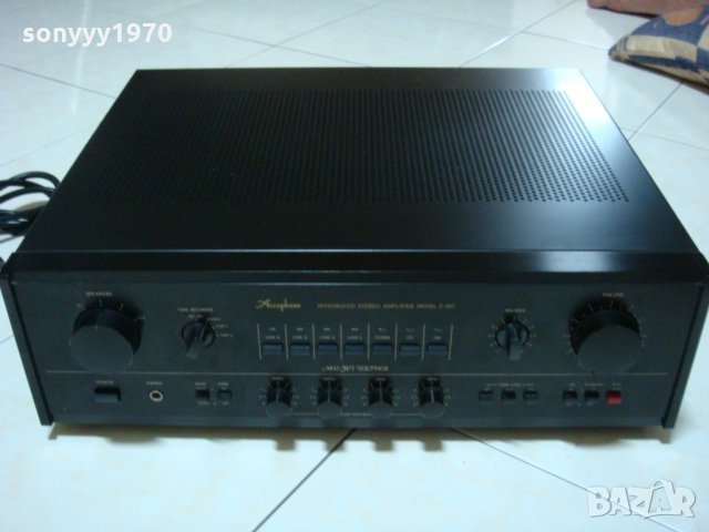 accuphase e-207 stereo amplifier-made in japan, снимка 5 - Ресийвъри, усилватели, смесителни пултове - 27503374