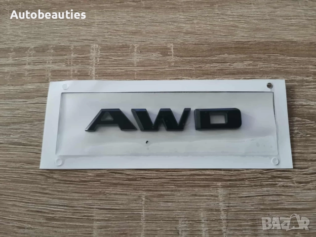 черно лого Cadillac AWD