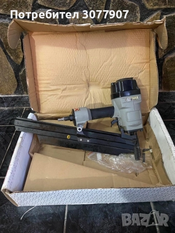 Пневматичен пистолет за пирони на въздух, снимка 5 - Бормашини - 52682151