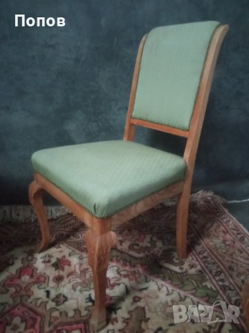 Комплект старинни столове, снимка 6 - Столове - 43050700