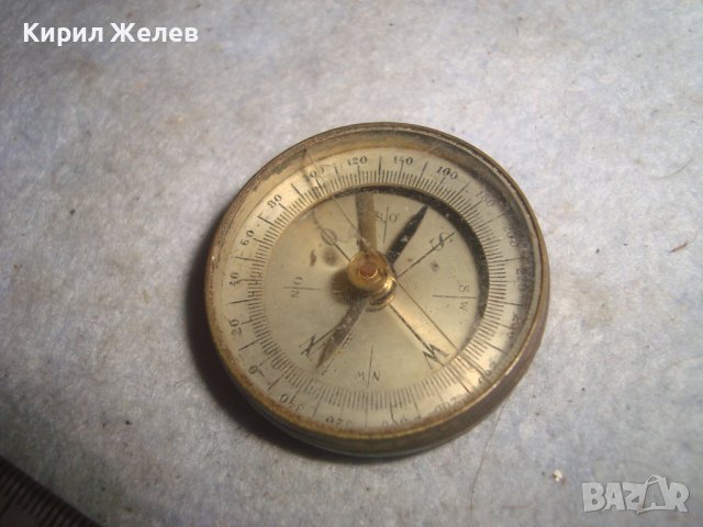 МНОГО СТАР КОМПАС с МЕСИНГОВ КОРПУС за КОЛЕКЦИЯ ПОЛЗВАНЕ 23432, снимка 4 - Антикварни и старинни предмети - 38137912