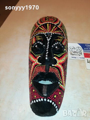 маска-дървена 30х12см 1507212135, снимка 8 - Колекции - 33533209