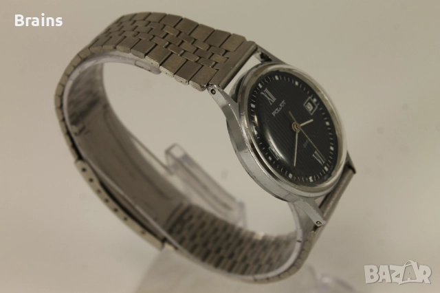 Мъжки Ръчен Часовник POLJOT Quartz, снимка 6 - Мъжки - 52390789
