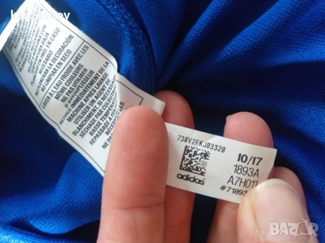 Adidas - страхотна мъжка тениска ХЛ УГОЛЕМЕНА , снимка 6 - Тениски - 40633956